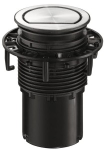 Gniazdo wielopunktowe ELEVATOR, 1 gniazdo Schuko +2 gniazda ładujące USB 5V/2A, kolor STAL NIERDZEWNA HÄFELE 822.92.922