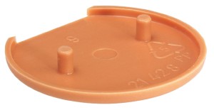 Zaślepka złącza do korpusów, k.IRCHOWO BEŻOWY RAL 1011 , op.100szt Häfele 262.43.020