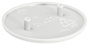 Zaślepka złącza do korpusów - pełna, k.BIAŁY, op.100szt Häfele 262.43.071