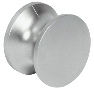 Przycisk guzikowy do zamka PUSH-LOCK k. MOSIĄDZ POLEROWANY Häfele 229.01.873