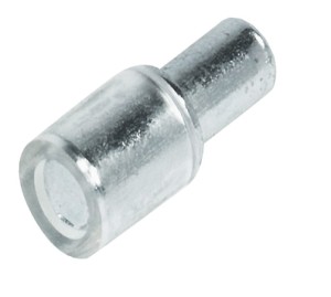 Podpórka półek drewnianych lub szklanych fi5mm z otuliną 100szt HÄFELE 281.41.907