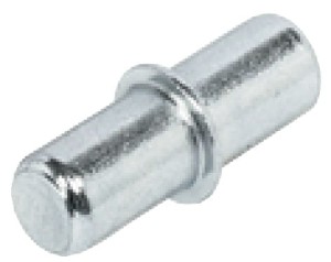 Podpórka półek drewnianych fi5mm, udźwig 80kg OCYNK Z POŁYSKIEM 100szt HÄFELE 282.43.905