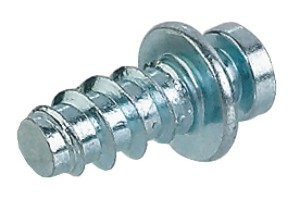 WKRĘT łączący MODULAR 5x12,7mm do połączeń jednostronnych w drewnie w rzędach otworów, do szerokości złączki: 11-13mm, op.100szt HÄFELE 262.47.807