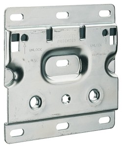 Płytka nośna do zawieszki CAMAR 807 z blokadą wypięcia, długość 120mm HÄFELE 290.40.991