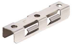 Klips montażowy, System mocowania paneli do wpinania trudno rozłączalny ⓛ, udźwig 30 kg /op.10szt/ HÄFELE 783.53.992