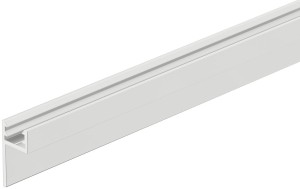 System mocowania paneli do wpinania, profil zatrzaskowy pojedynczy boczny, eloksalowany na srebrno, L=3000mm HÄFELE 783.53.963