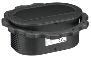 Gniazdo wpuszczane PICCOLINO, 2x CEE, czarny HÄFELE 820.52.731