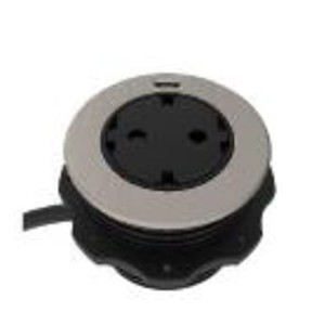 Gniazdo wpuszczane SOLO, 1x CEE, 1xUSB C stal nierdzewna HÄFELE 820.52.727 