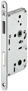 Zamek magnetyczny Startec A=55 mm  "DO WC" STAL NIERDZEWNA Häfele 911.07.281