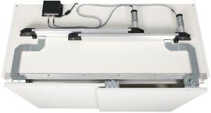 Elektryczny napęd e-drive do 2 skrzydeł, do szerokości szafy 1600-2400mm HÄFELE 402.54.420