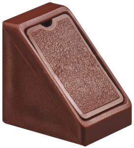 Kątownik uniwersalny narożny 18mm CIEMNOBRĄZOWY  100szt HÄFELE 262.56.155